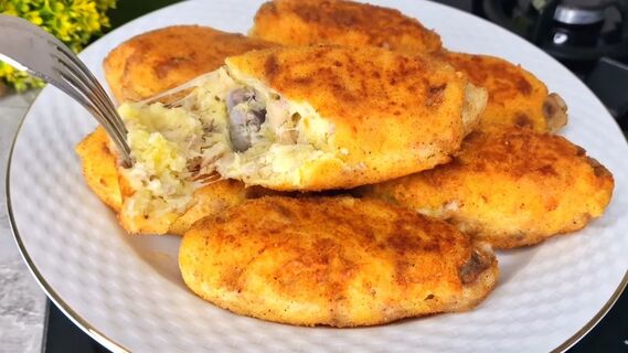 Блюдо из картофеля и курицы