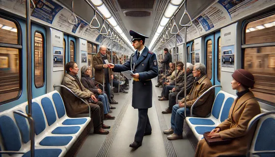 Контролер в метро