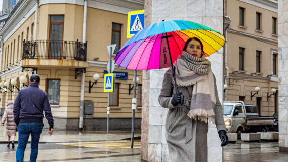 Дождь в Москве