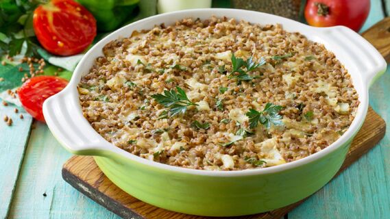 Вкуснейшее блюдо из гречки и куриного филе