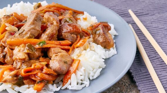 Простой рецепт свинины по-азиатски