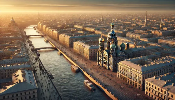 Арт-изображение города