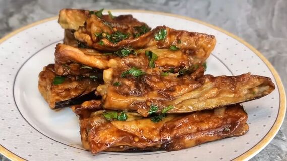 Необычная закуска из кабачков