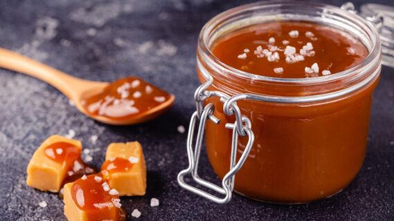 Простой рецепт соленой карамели