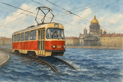 Трамвай в Петербурге