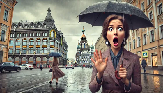 Изумленная москвичка