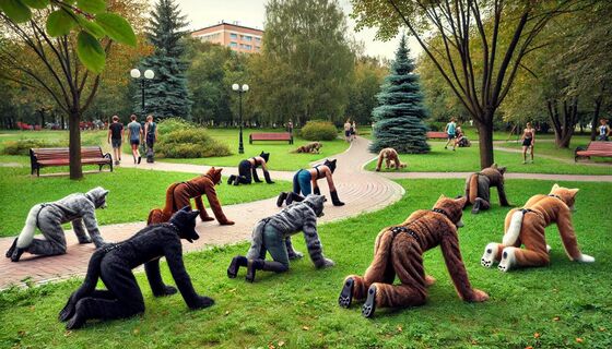 В Петербурге хотят создать первую в России площадку для выгула квадроберов