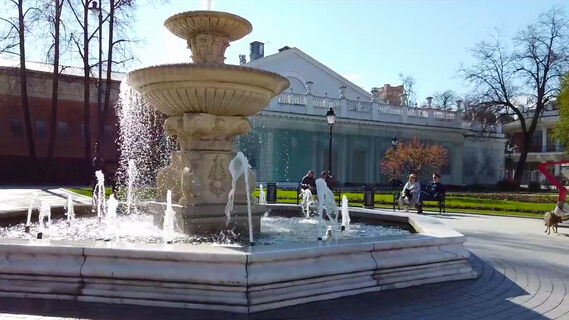 Сад «Эрмитаж» в Москве