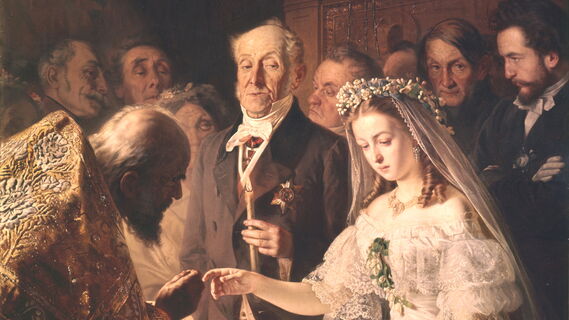 Картина В.В.Пукирева «Неравный брак», 1862г.