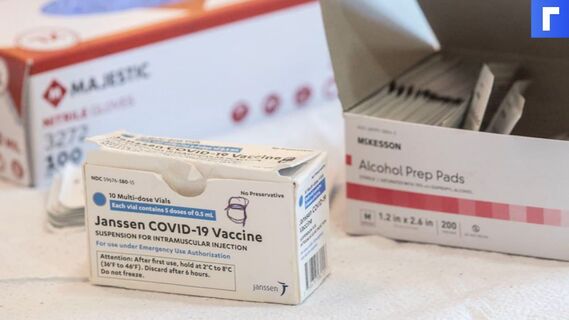В США закрыли два центра вакцинации препаратом Johnson & Johnson