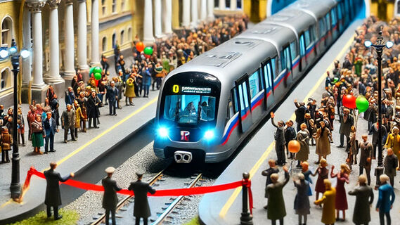 Открытие метро