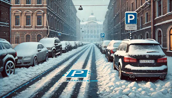 Авто на парковке
