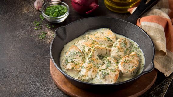 Рецепт бархатистой куриной грудки