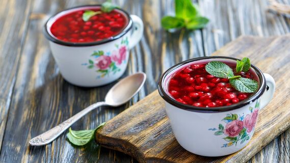 Рецепт советского клюквенного киселя