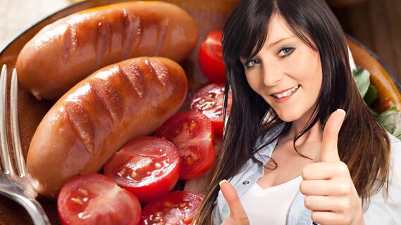 Аппетитные сардельки
