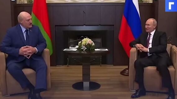 Лукашенко привез Путину документы об инциденте с рейсом Ryanair