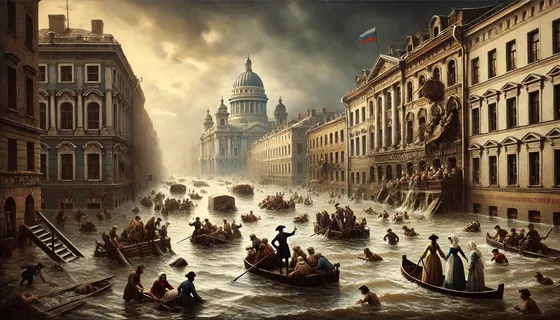 Арт с потопом в Петербурге