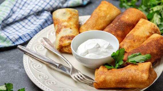 Мясная начинка для блинчиков и пирожков всегда будет сочной
