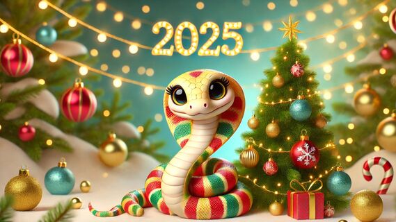В чем нельзя встречать Новый год 2025, чтобы Зеленая змея не начала шипеть от злости