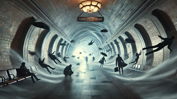 Ветер в метро