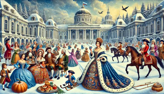 Типовое изображение празднования Масленицы