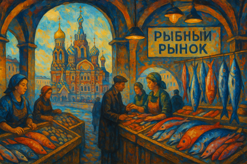 Корюшка по цене красной: вот какую рыбу можно купить на улицах Петербурга