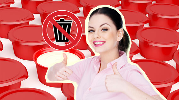 Как повторно использовать пластиковые контейнеры от продуктов: 2 применения