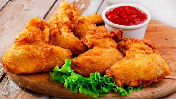 Продукты в таком кляре получаются невероятно аппетитными