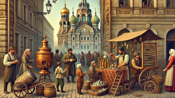 Уличные торговцы