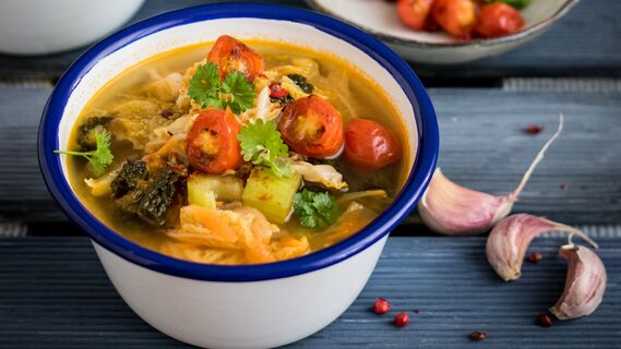 Как приготовить вкусный суп из овощей