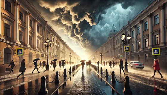 Переменчивая погода Петербурга
