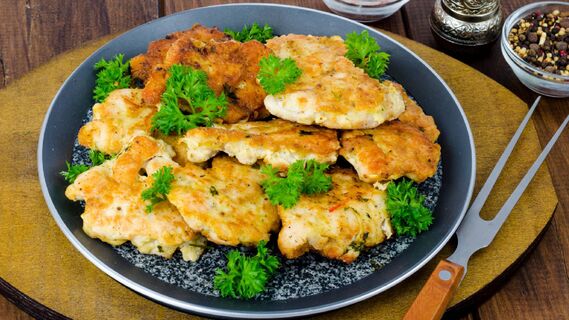 Вкуснейшие оладьи с добавлением фарша