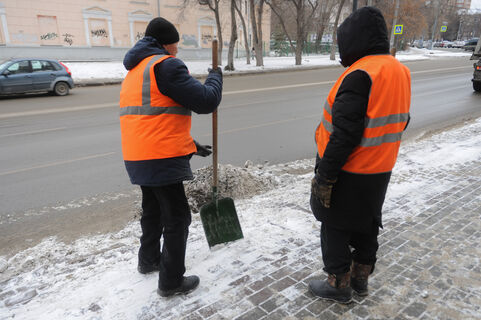 Коммунальщики не справляются: на борьбу со снежными завалами в Петербурге вышли студенты