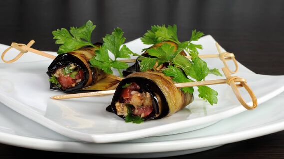 Вкуснейшие баклажаны на шпажках вместо обычного шашлыка