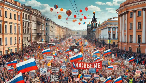  майская демонстрация типовое изображение