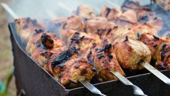 В США мясо готовят на гриле 