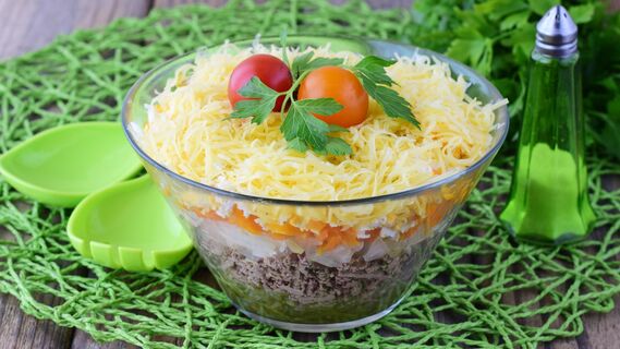 Рецепт салата «Мужской каприз»