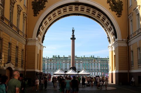 дорога, улица, дворцовая площадь, петербург