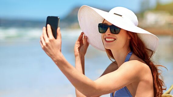 Как интересно себя сфотографировать