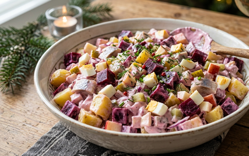 Этот салат путают с "шубой", но он в 10 раз вкуснее — попробуйте сами: финский аналог