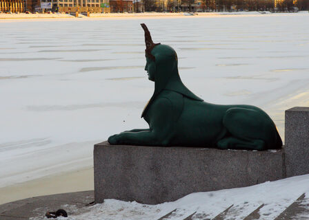 остров, камень, река