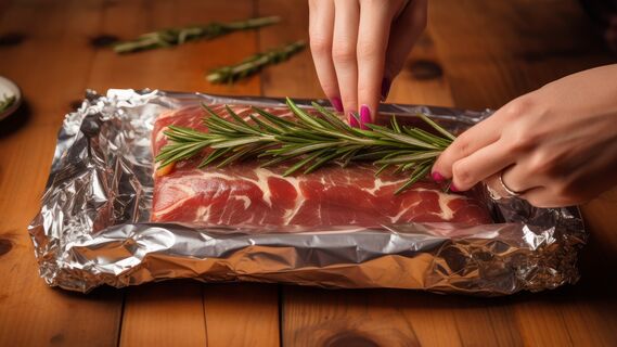 Какие продукты нельзя запекать в фольге Какие продукты нельзя запекать в фольге