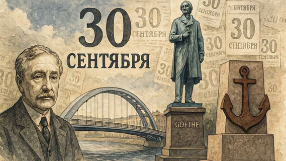 Коломенский мост, Герберт Уэллс, Иоганн Гете