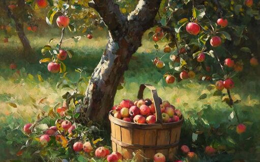 Яблоне в апреле-мае - строго обязательно: Важнее воды и воздуха - отблагодарит тазами яблок