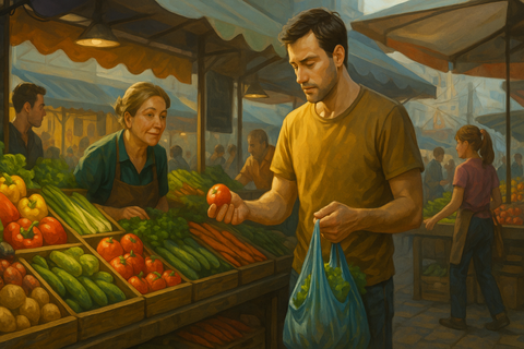 покупка продуктов