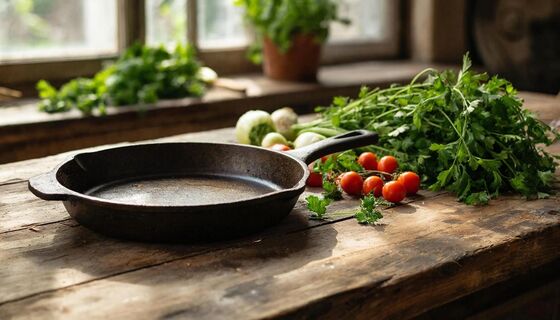 Важные правила ухода за чугунной сковородой: посуда не ржавеет и всегда выглядит как новая