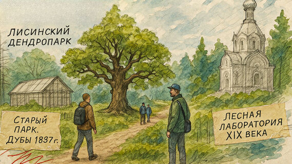 Лисинский дендропарк