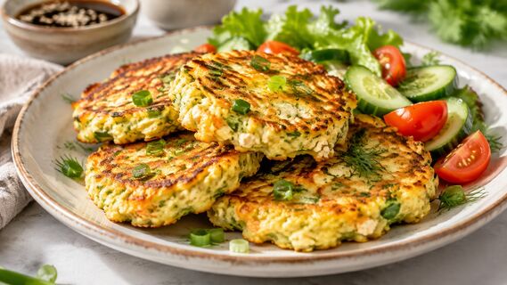 Вливаю в фарш молоко – и готовлю «ленивые» мясные оладушки: когда нет времени стоять у плиты