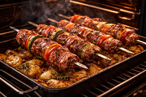 Шашлык без мангала: готовим свинину в духовке настолько сочной, что гости посчитают вас лжецом