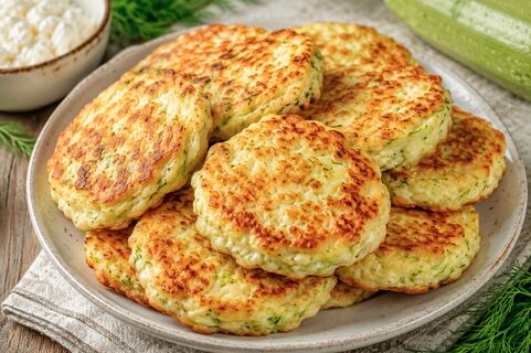 Делаю кабачковые оладьи вкуснее - хватит одного ингредиента: про другие рецепты захочется забыть